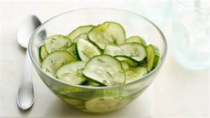 CUCUMBER SALAD - Caller Recipes